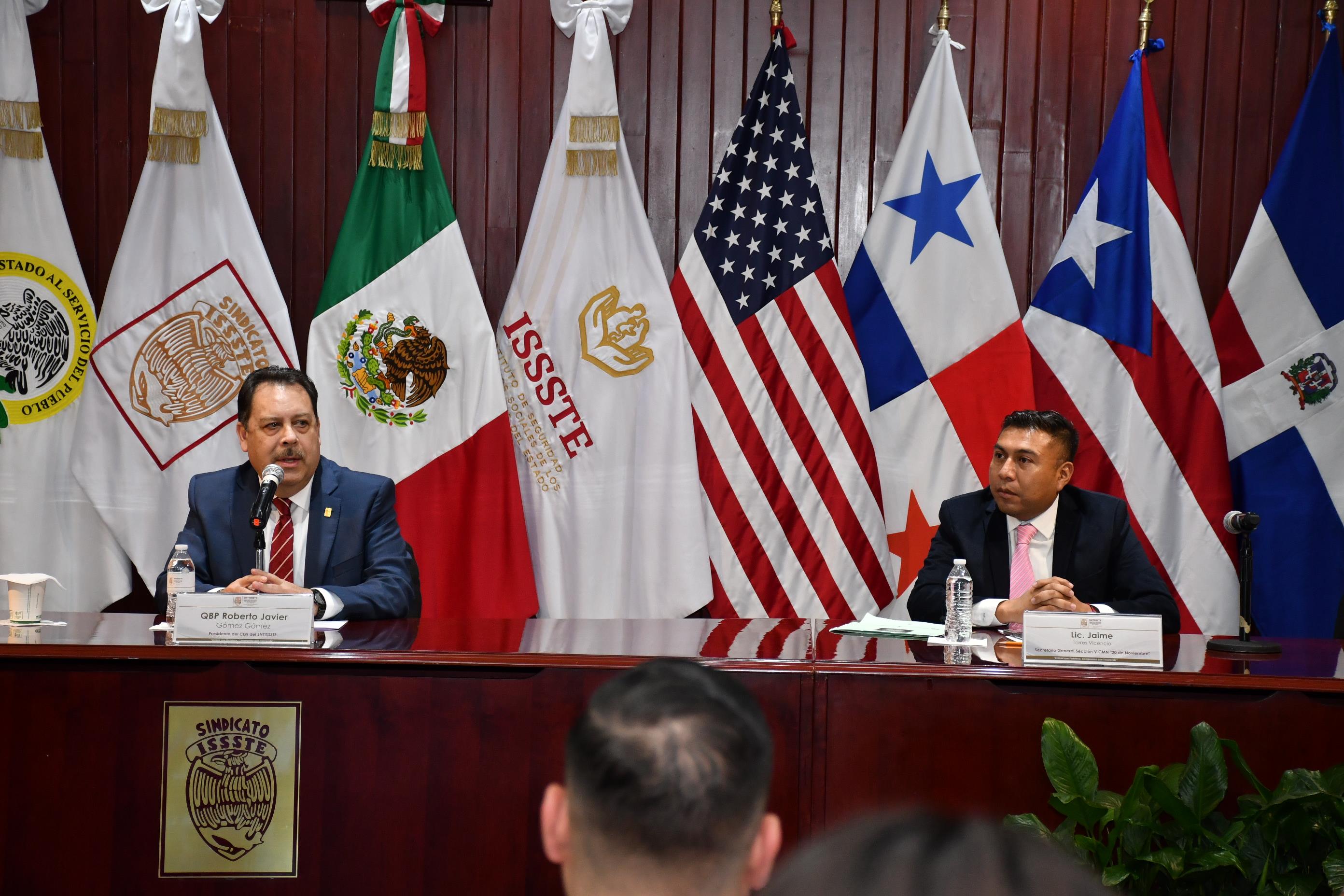  Salutación de la Sección V, Centro Médico Nacional "20 de Noviembre"